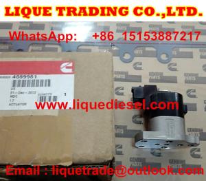 China Genuine and original Actuator 4089981 fit CUMMINS QSX15 / ISX15 engine factory