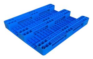 China Industrial Warehouse Hdpe Plastic Pallet Beam Rack Use Edge 4 WAY Auto Racking factory