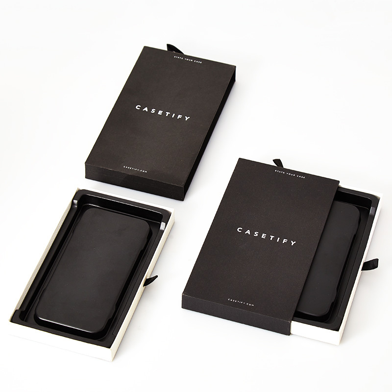 Customized Luxury Eco - Friendly Phone Case Packaging OEM Phone Case Drawer Box