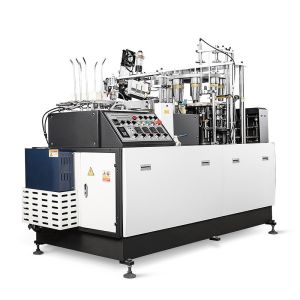 China bubble tea cup sealing machine disposable cup and plates machine cup paper machine paper cup cutting machine factory