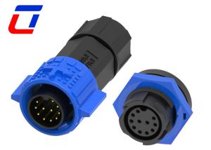 China DC 5V 24V 60V 12V Waterproof Connector 11 Pin Round Connector Types Data Coupling factory