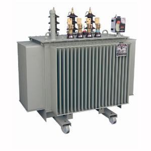 China 10KV oil-immersed transformer S11，30-2500KVA，3 phae/full sealed/double winding factory