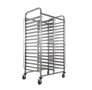 China Kitchen Equipment Baking Tray Trolley Stainless Steel Bread Pan For Cooling factory