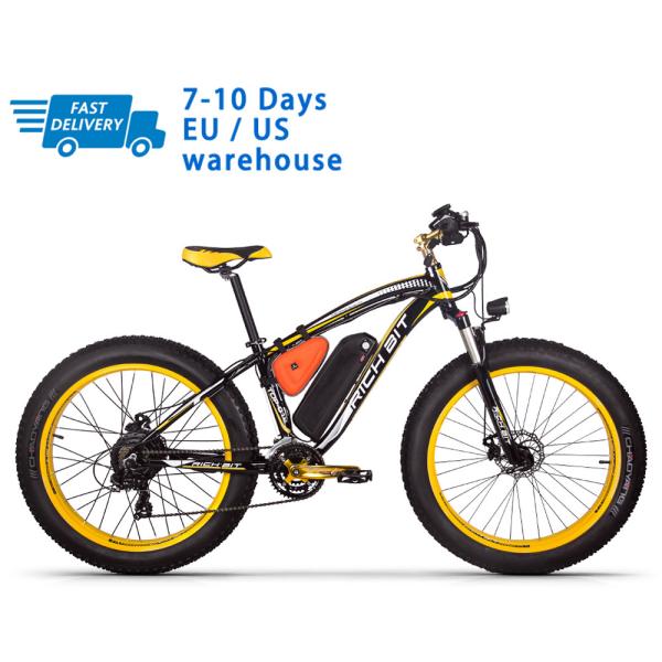 US EU STOCK All Terrain Fat Tyre Electric Bike 48v 1000w Rich Bit Top 022