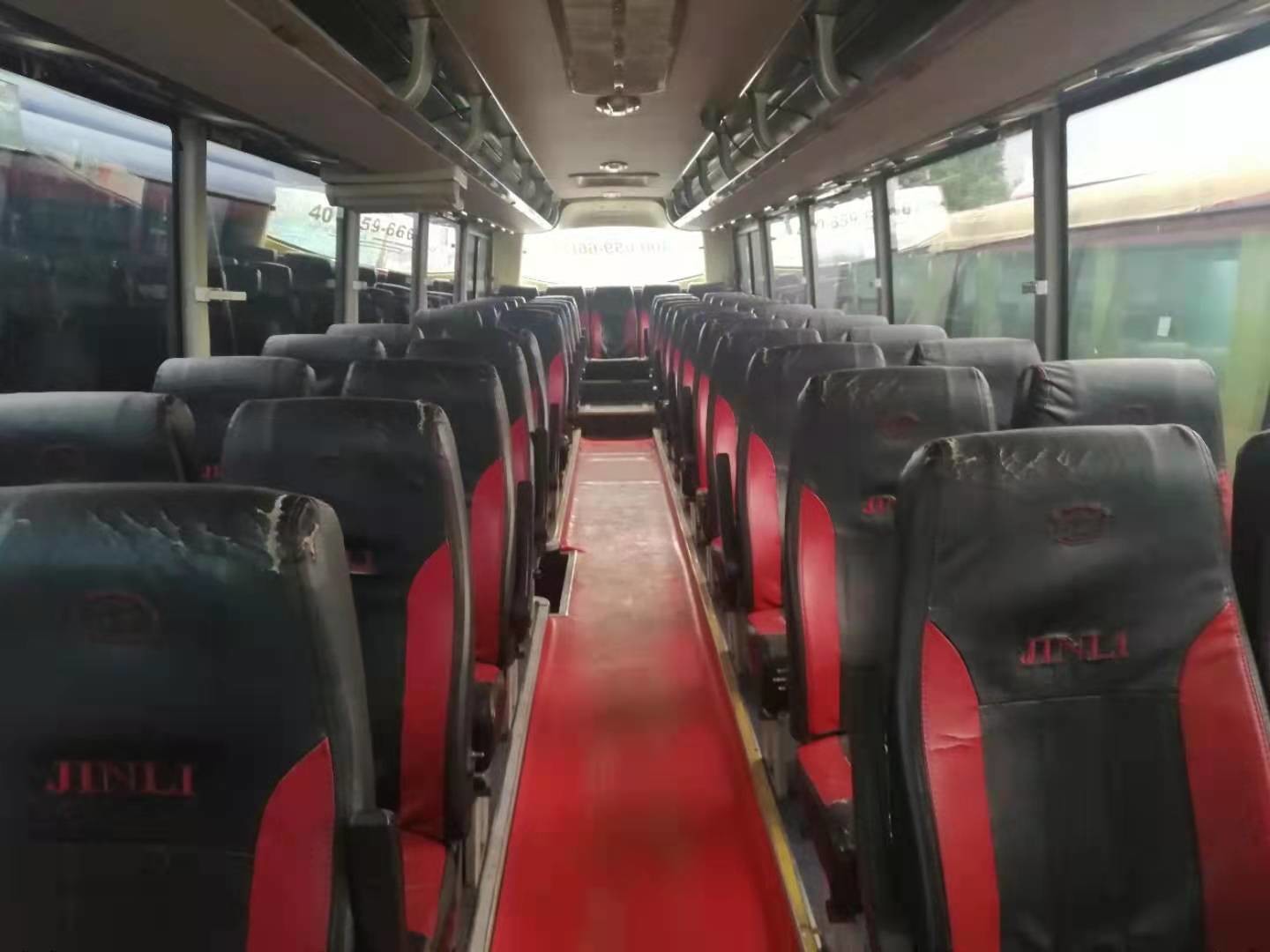 Used Yutong Coach ZK6127 55 Seats Left Seerting Airbag Chassis Rear Engine Euro III Used Tour Bus For Africa