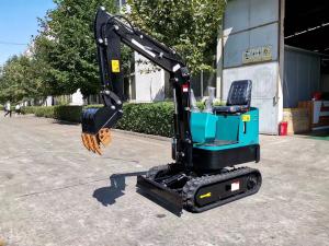 China One Ton Mini Hydraulic Excavator Small Digger Loader Agricultural factory