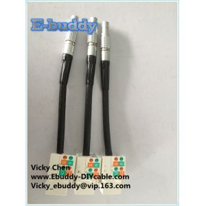China Red camera Ethernet cable Lemo 9pin to RJ45 female cable on sale