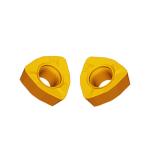WPGT060415 Carbide CNC Milling High Feed Milling Inserts HRC 93