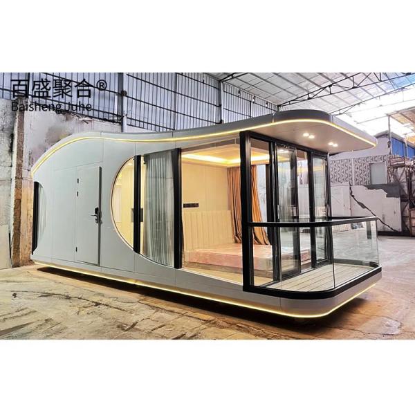 Modular Prefab Container House Eco Friendly Capsule Hotel Cabin for Space