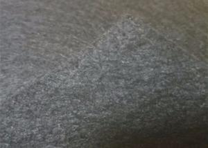 China Gray Geosynthetic Fabric 200g 5.8m Width , Heat Treatment Nonwoven Geotextile factory
