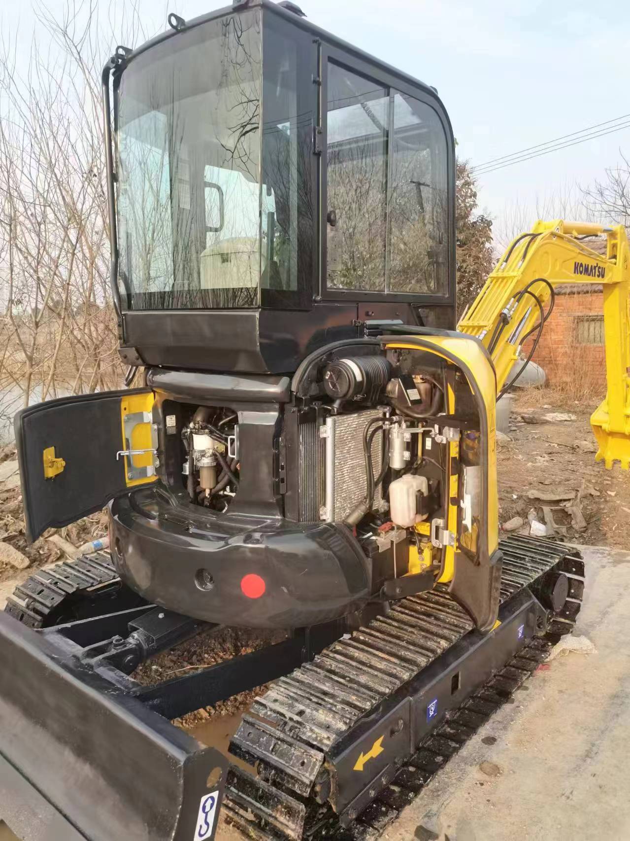 Original Hydraulic Cylinder Komatsu PC35 PC40 PC55 PC56 Mini Excavators PC30 PC15 PC20