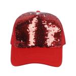 Customized Sequin Sublimation Baseball Cap For Photo Printing