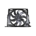 BMW 5 Series F18 2011-2019 600W Black Radiator Cooling Fan OE 17418642162