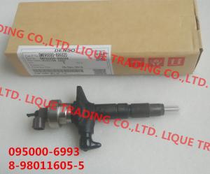 China DENSO Original common rail injector 095000-6993, 095000-6990 for 8-98011605-0 , 8-98011605-5 , 8980116050 , 8980116055 factory