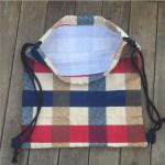 Organic Printed Beach Cotton Canvas Shoulder Tote Bag Bulk Durable For Easy