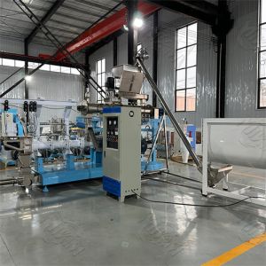 Fully automatic cat, dog and fish feed production line Animal Feed Pellet Line