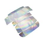 Collapsible Fashionable Design Cosmetic Paper Packaging Box with Holographic