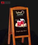 A83T 43" Portable Digital Signage WIFI Network Digital Advertising Kiosk