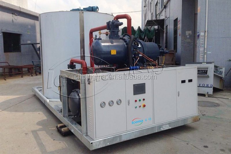 5T 8T 10T Freshwater Flake Ice Machine 15T 20T 25T 30T Industrial Flake Ice Machines