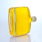Industrial Liquor 300ml Unique Shaped Round Shoulder Super Flint Glass Bottle