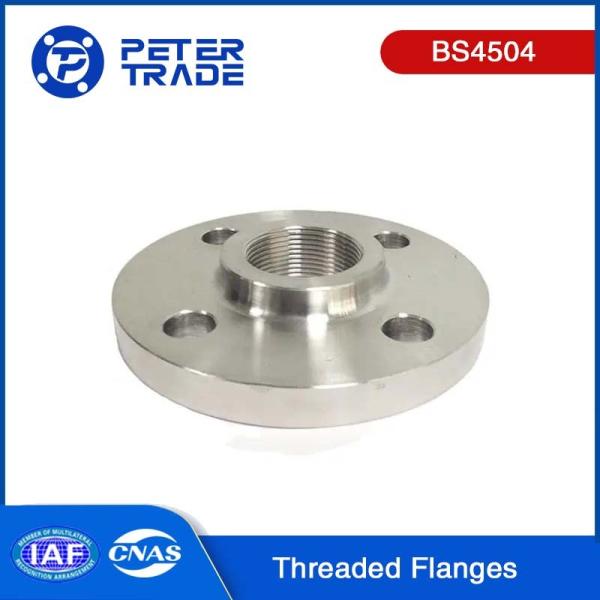 BS4504 CODE 113 PN6 A105 Q235 A350 A420 SS304 SS316 Threaded Pipe Flange DN 10 -