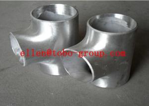 China Stainless steel tee ,super duplex uns s32750, UNS S32760, A815 UNSS31803. TEE ,A403 WP321, 321H. WP347., SB366 INCONEL factory