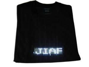 China Porgrammable led t shirt factory