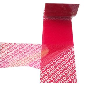Custom Print Logo Transfer VOID Tape Security Seal Packing Tapes