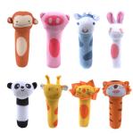 Animal Hand Grasping Newborn Plush Toys Cartoon Baby Hand Ring