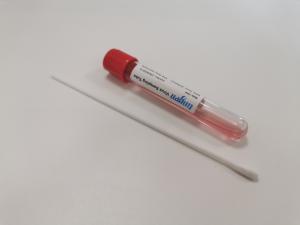 China Transparent Virus Transport Medium Flocked Swab Kit factory