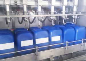 China Six Nozzles Jerrycan Fully Automatic Liquid Filling Machine factory