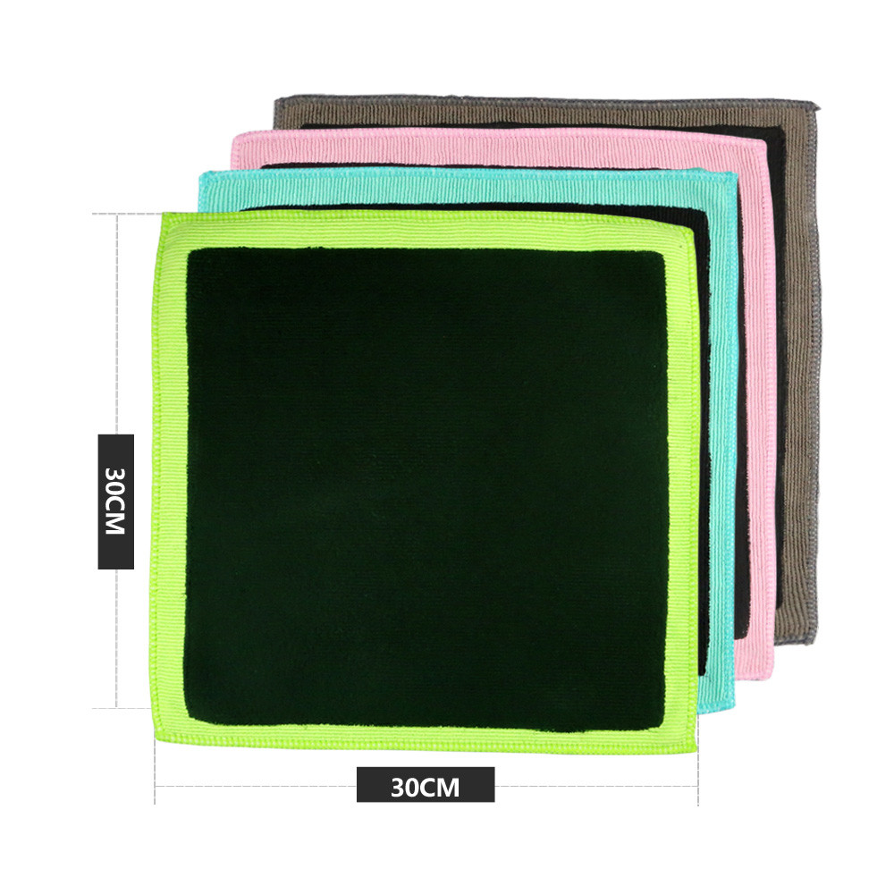 Red Scratch Free Medium Car Clay Towel With Approximately 3mm Thickness