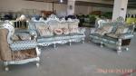 1 2 3 Seat Luxury Living Room Furniture Resilient Sponge European Style