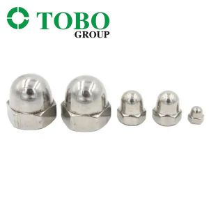 China 18-8 Bright Zinc Plated Dome Acorn Nut Hex Cap Nuts M6 M8 M10 Customize on sale