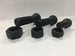 China Zinc Plated Plow Bolts 4F7827 Metric System M24 Phosphating factory