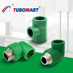 China OEM PPR Plastic Pipe Elbow PN10 PN16 PN20 PN25 Plumbing PPR Fittings factory