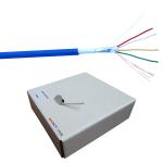 Industrial PVC Insulated Shielded Control Cable 2x0.22mm2 2x0.5mm2 for Control