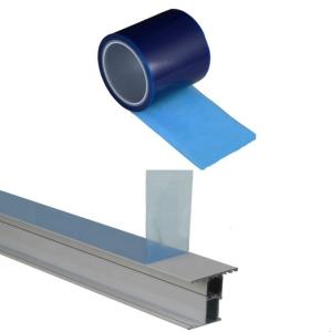 China Adhesive PE Protective Film For Aluminum Profiles Or UPVC Profiles With Smooth Surfaces factory