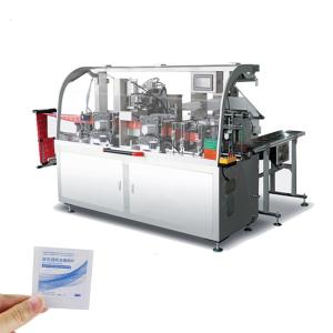 China 3 Or 4 Side Sealing Automatic Wet Wipes Packaging Machine CE/high capacity wipes making machine factory