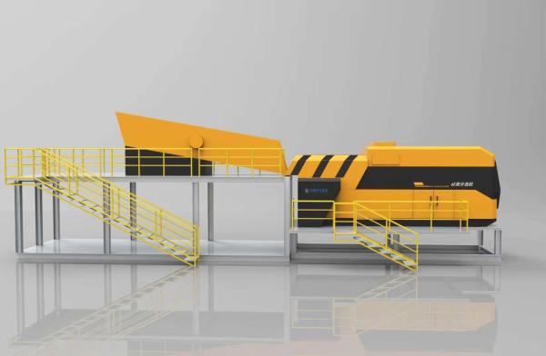 Large Capacity Ore Color Sorter Coal X Ray Sorting Machine Low Energy Consumptio