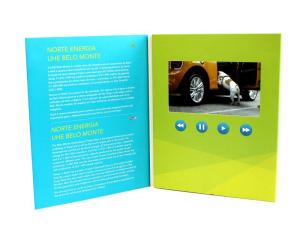 China Rechargeable Battery Full colors digital video brochure for gift , 1.8 - 7&quot; factory