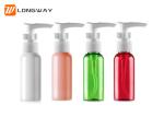 50ml Boston pet bottles with lotion pump dispenser plastic travel lotion bottles