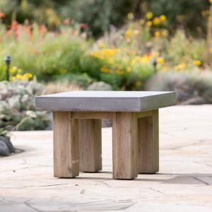 China Direct Factory Modern Concrete Table Furniture Set for Patio Concrete Table Decoration factory