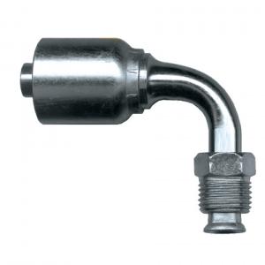 China SAE J514 Standard Forged Male Inverted Flare 90 Degree Fitting factory