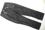 Black Oliv Uchia Ladies Knitted Track Pants YKK Zipper 100% Polyester