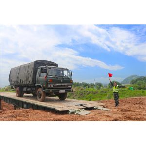 Adjusting Height Of Max 5.5m Trestle Modular Fast Bridge Emergency Bridge