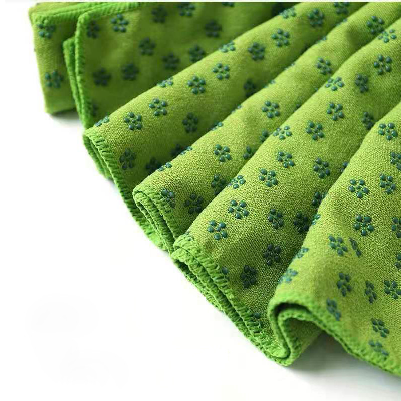 Printed Double Sweat Microfiber Non Slip Towel Yoga Beach Towel Mat Eco Friendly