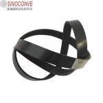 Standard Black EPDM Ribbed 12pk Belts with Rough Surface Texture and Standard