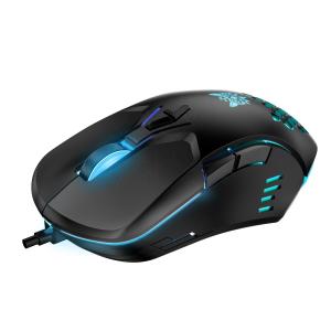 China 6400DPI Combatwing CW902 RGB Gaming Mouse 100mA With Para Cord factory