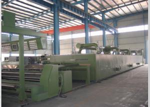 China Non - Woven Cloth Finishing Machines Tension Free Chamber Floor Thickness 80mm factory